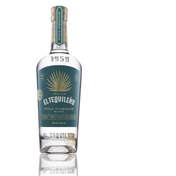 El Tequileno Still Strength Blanco Tequila (750ml / 50%)